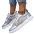 thumbnail image 2 of Willtoo Women’s Walking Shoes, Breathable Lace Mesh Casual Sneakers, Lightweight Lace-Up Athletic Shoes for Everyday & Summer Wear, 2 of 5