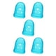 thumbnail image 1 of Sidaley Puntas de los dedos de guitarra de silicona Protectores de dedos antideslizantes Púas protectoras multicolores Instrumentos musicales Azul cielo L 5piezas, 1 of 6