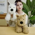 thumbnail image 5 of 22cm Kawaii West Highland Plush Toys Lovely Puppy Pillow Soft Stuffed Animal Decor, Perfect Birthday Gift for Friends and Kids, 5 of 6