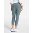 thumbnail image 4 of Athletic Works Women's ButterCore Capri Leggings with Pockets, Sizes XS-XXL, 4 of 6