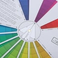 thumbnail image 2 of HLONK Gradient Color Wheel Rotation Mixed Guide Tool Board Chart Colour Learning Card, 2 of 6