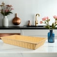 thumbnail image 4 of CTIRCHIU Buffet Server Food Warmer Tray Beige Plastic Platter for Catering Restaurants, 4 of 6