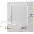 thumbnail image 5 of Whitmor Over The Door Drying Rack, White, Model:6023-7443, 5 of 5