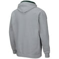thumbnail image 3 of Men's Colosseum Heathered Gray Michigan State Spartans Arch & Logo 3.0 Full-Zip Hoodie, 3 of 3