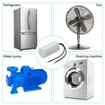 thumbnail image 5 of CBB60 7uF Running Capacitor, AC 450V 2 Wires 50/60Hz Cylinder 60x35mm for Motor Start, 5 of 5
