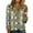 Light GrayA&011230R, variant on Garbnen Henley Tops for Women Plaid Spring Summer Women Long Sleeve Shirts Dressy Casual Basic Button Pullover Tops for Women