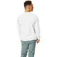 thumbnail image 2 of Hanes Unisex Ecosmart Crewneck Sweatshirt - WHITE - L, 2 of 2