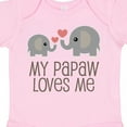 thumbnail image 4 of Inktastic My Papaw Loves Me Grandchild Boys or Girls Baby Bodysuit, 4 of 5