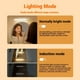 thumbnail image 5 of Luz inteligente con sensor de movimiento bajo el armario Luz nocturna LED • Brillo regulable de 3 niveles • Montaje magnético • USB-C recargable • Iluminación interior inteligente para el hogar, 5 of 9