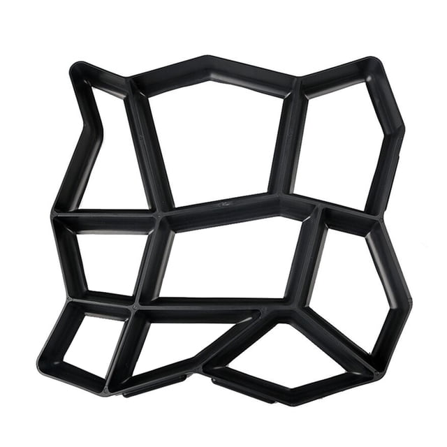 Labymos Paving Path Border Maker Path Molder Reusable Concrete Cement Stone Design Paver Walk Mould