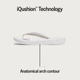 thumbnail image 3 of Chanclas FitFlop Iqushion Sparkle, ergonómicas, color blanco urbano, 3 of 7