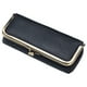 thumbnail image 3 of Estuche para gafas de piel sintética resistente al desgaste, organizador de gafas. Negro, 3 of 9