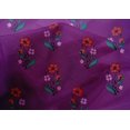 thumbnail image 4 of oneOone Cotton Silk Fabric Leaves & Floral Block Decor Fabric Printed BTY 42 Inch Wide, 4 of 4