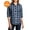 True Navy, variant on LW670 Ladies Everyday Plaid Shirt, Womens Button Down Shirts