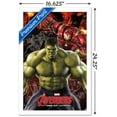thumbnail image 3 of Marvel Cinematic Universe - Avengers - Age of Ultron - Hulk Wall Poster, 14.725" x 22.375", Framed, 3 of 5