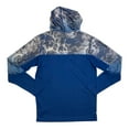 thumbnail image 2 of Habit Men's Hidden Cove Hooded Lightweight Performance Layer Shirt (Storm Blue Fade, L), 2 of 3