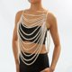 thumbnail image 3 of Sujetador de cadena para el cuerpo con perlas para mujer, cuerpo de Bikini Sexy, joyería Sexy para mujer, disfraz de tienda nocturna, cadena para el cuerpo con hombros, 3 of 5