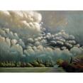 thumbnail image 3 of Romm, Steven 14x12 Black Modern Framed Museum Art Print Titled - Wainscott, Approaching Storm, 3 of 5