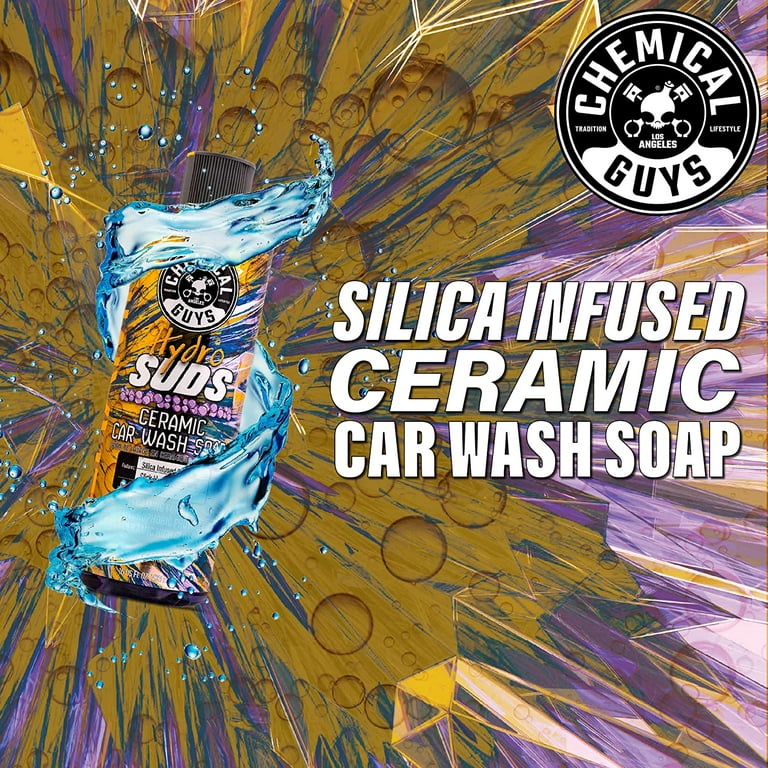 Chemical Guys Car Wash Soap, Ceramic, Hydro Suds - 16 US fl oz (473 ml)
