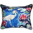 thumbnail image 2 of Heron & Waterlilies Small Indoor/Outdoor Pillow 11x14, 2 of 3