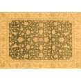 thumbnail image 1 of Ahgly Company Indoor Rectangle Oriental Brown Modern Area Rugs, 2' x 3', 1 of 4
