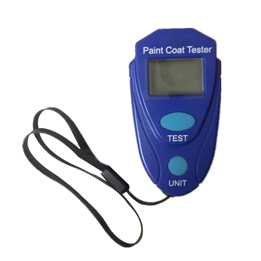 fashionhome Car Paint Thickness Tester Mini LCD Digital Automobile