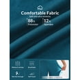 thumbnail image 5 of BALEAF Women's Bermuda Long Shorts 9" Above Knee Length Stretch Walking Athletic Dressy Casual Summer Blue S, 5 of 6