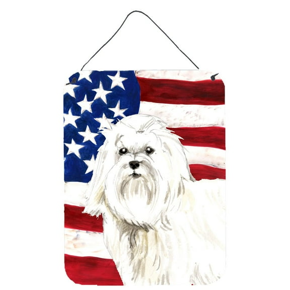 Patriotic USA Maltese Wall or Door Hanging Prints
