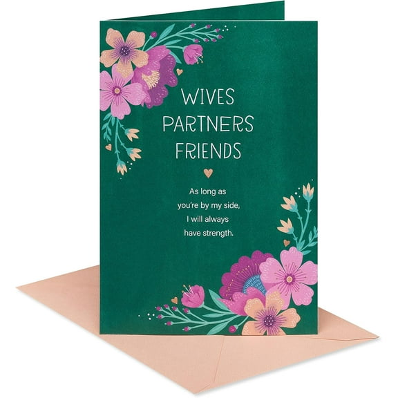 American Greetings Anniversary Card for Wife from Wife (Incredibly Lucky)