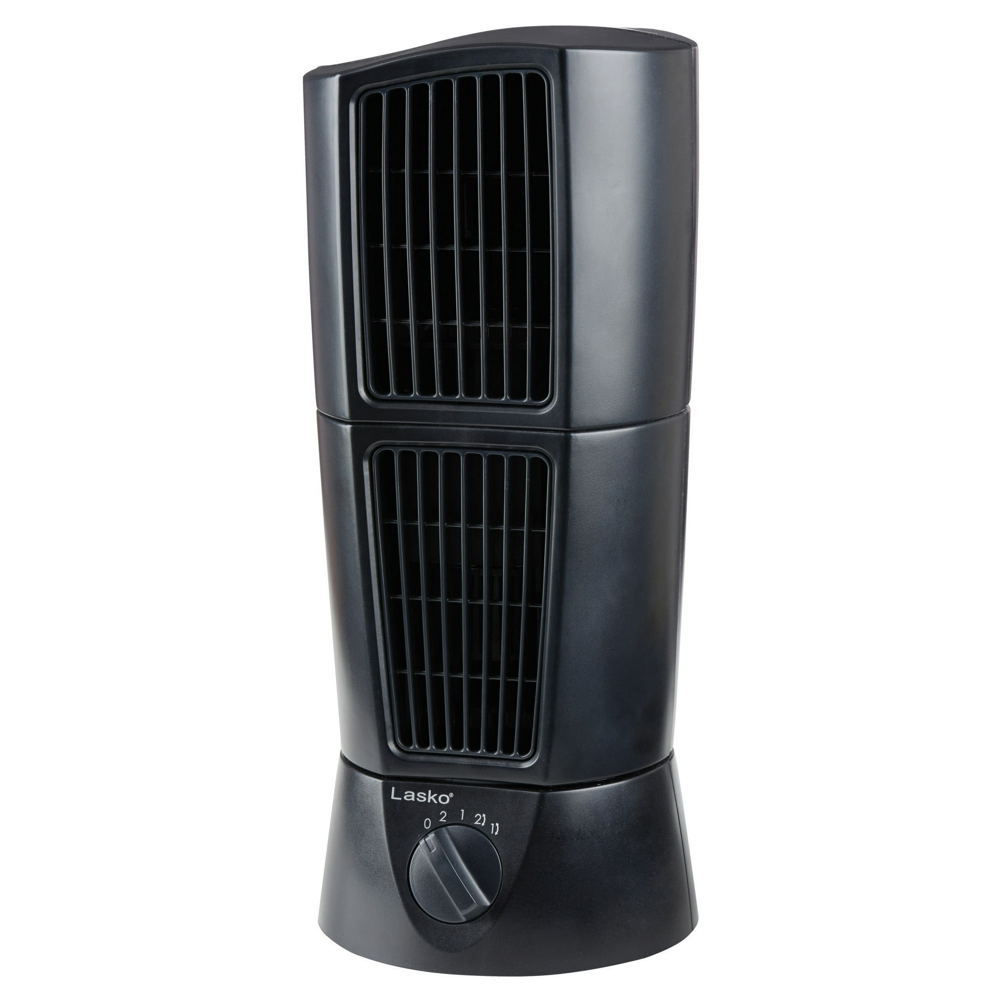 Lasko Wind Tower 14" 2-Speed Oscillating Multi-Directional Table Fan, Black, T14305
