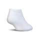 thumbnail image 3 of Calcetines Under Armour unisex de algodón que no se muestran, 6 pares, blanco/gris, 3 of 4