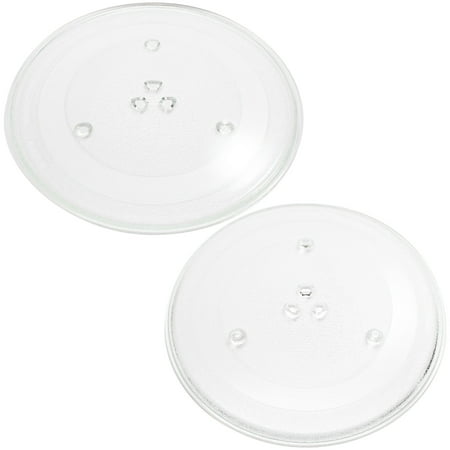 

2-Pack Replacement Sharp R318AV Microwave Glass Plate - Compatible Sharp 9KC3517203500 Microwave Glass Turntable Tray - 11 1/4 (285mm)