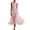 Pink, variant on Women's Sleeveless Cowl Neck Chiffon Midi Dress Ruched Waist Fitted A Line Flowy Dress formal Evening Gown Wedding Guest Party Dress White