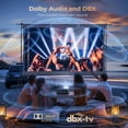 thumbnail image 3 of [Proyector] Proyector Alvar 4K de 1000 lúmenes ANSI WiFi 6 Bluetooth, 3 of 9
