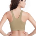 thumbnail image 3 of Saient Women's Front Zipper Sports Bra Wire-Free Push Up Sports Top Fitness Yoga Bra Tops, 3 of 10