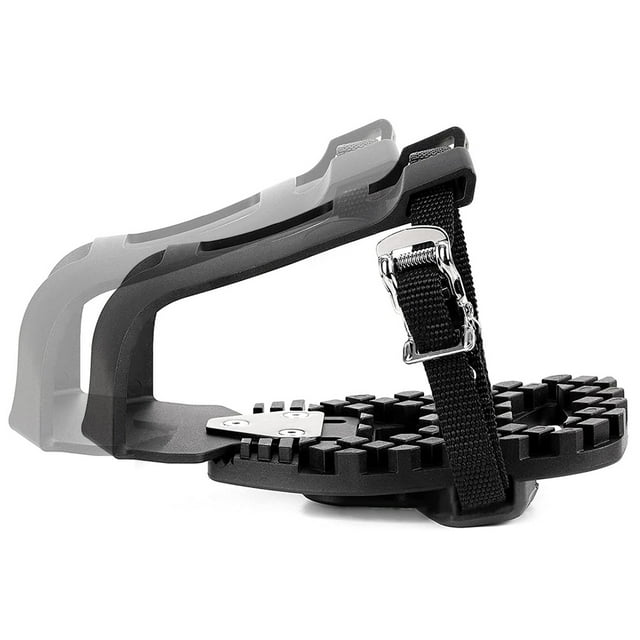 Bike Pedals With Toe Clip And Straps Compatible For Peloton Bike Bike Pedal Adapters Indoor Outdoor Exercise