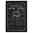 thumbnail image 1 of Hathaway Foosball Game Rules Wall Art, 1 of 2