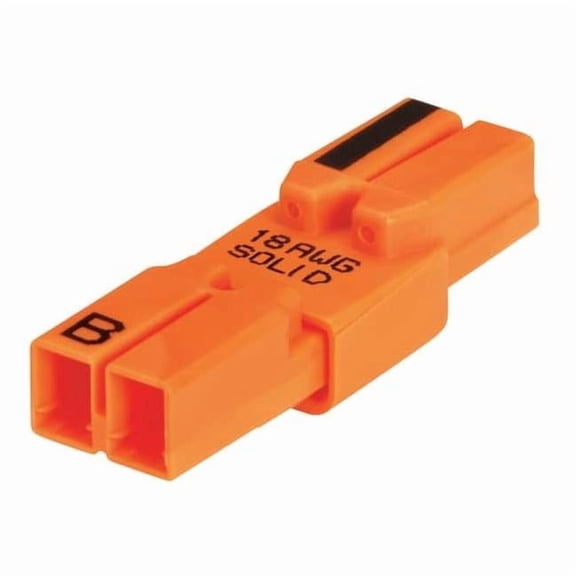 Ideal Ballast Dsconnct,18AWG,2 Ports,Org,PK100 30-082
