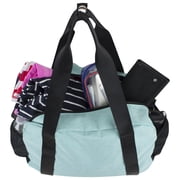 Eastsport Stylish Weekender Duffel, Cool Mint