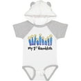 thumbnail image 3 of Inktastic My First Hanukkah with Lit Candles Boys or Girls Baby Bodysuit, 3 of 5