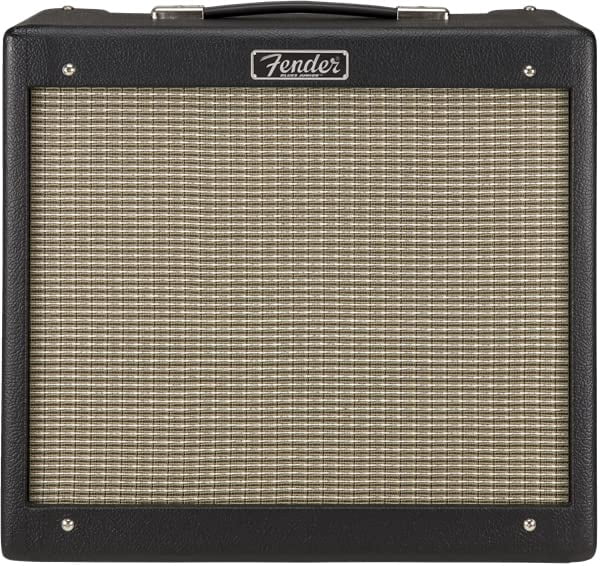 Fender Blues Junior IV Guitar Combo Amplifier - Black w/ Fender Amperstand Guitar Cradle