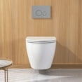 thumbnail image 3 of DV-1F0070 Liberty 1.6 GPF Elongated Wall Hung Toilets (Seat Included), 3 of 13