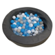 thumbnail image 2 of 200 Pelotas Gris Brillant | Pelotas para bebé | Pelotas Libre de Plomo ALABIO TOYS pelotas  unisex/ color gris brillante / ideal para llenar alberca de pelotas, 2 of 3
