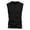 Black, variant on Krdevn Summer Mens Vest Collar Sleeveless T Shirt Cotton Bottoming Sports Tank Top Men,Tank Tops Men,3XL