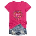 thumbnail image 2 of MAIHAN Womens Tshirts Cotton Loose Fit Casual Summer Funny Printed Graphic Loose Tees Short Sleeve Spring Summer Tops Cotton Tee Shirts for Women, 2 of 2