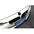 thumbnail image 4 of Red Front Rear Logo Surrounding Ring for BMW 3 4 Series 82 mm & 74 mm Emblem, 4 of 11