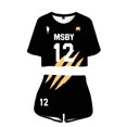 thumbnail image 1 of ¡¡¡Anime Haikyuu!!! Schweiden Adlers Sudadera con capucha 3d Sudadera Midriff Traje Cosplay Traje JerseysSchweiden Adlers6XXL Deng Xun unisex, 1 of 2