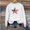 White#6, variant on GaThRRgYP Soft Jersey Crew Neck Long Sleeve Top Women,Ladies Long Sleeve Round Neck Independence Day Casual Printed Top Black S