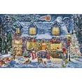 thumbnail image 1 of Hilo de bordar Full Eco-cotton 14CT Contado Nochebuena Street Punto de cruz Hugtrwg Para estrenar, 1 of 9