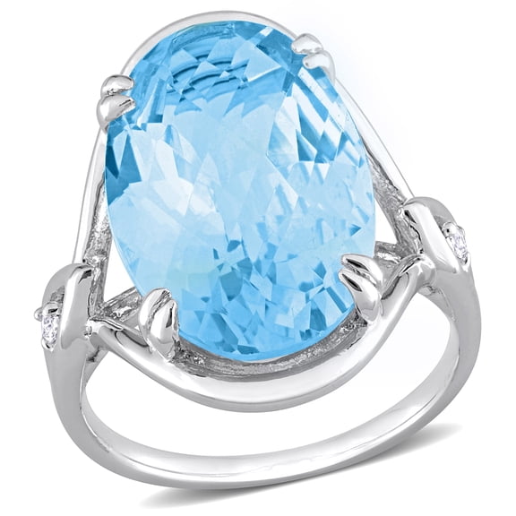 Everly Women's Topaz Sterling Silver Ring